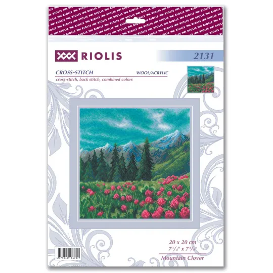 Cross stitch kit Mountain Clover 20x20 SR2131