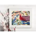 Oiseaux chanteurs du printemps 33x26cm SLETIL8062