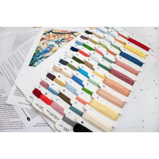 (D) Весенние певчие птицы 33x26cm SLETIL8062