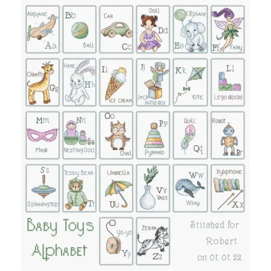 Baby Toys Alphabet  38x33cm SLETIL8063