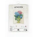 Fleurs d'hortensia 30x22cm SLETIL8065