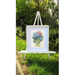 Hortensienblüten 30x22cm SLETIL8065