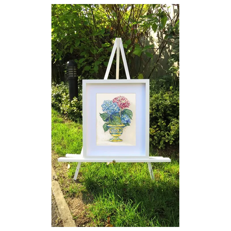 Fleurs d'hortensia 30x22cm SLETIL8065