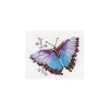 Яркие Бабочки - Голубая S0-149