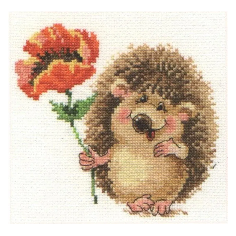 (Discontinued) Hedgehog with Poppy S0-116