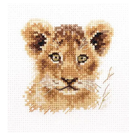 Animal Portraits. Lion Cub S0-194