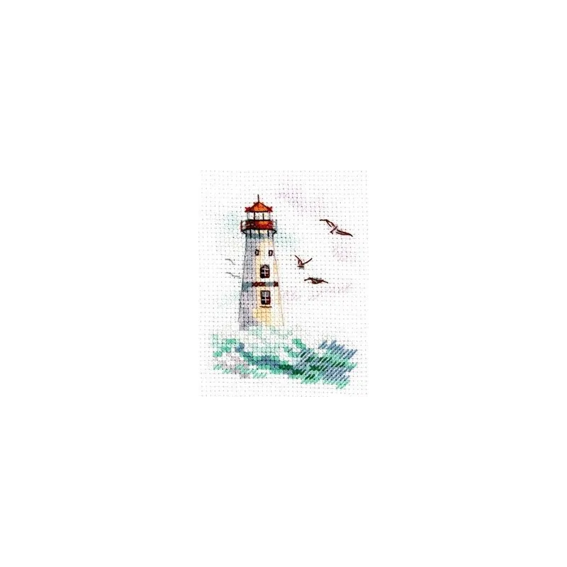 La mer tremble. Phare blanc S0-223