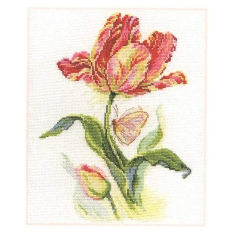 Tulpė ir drugelis S2-14