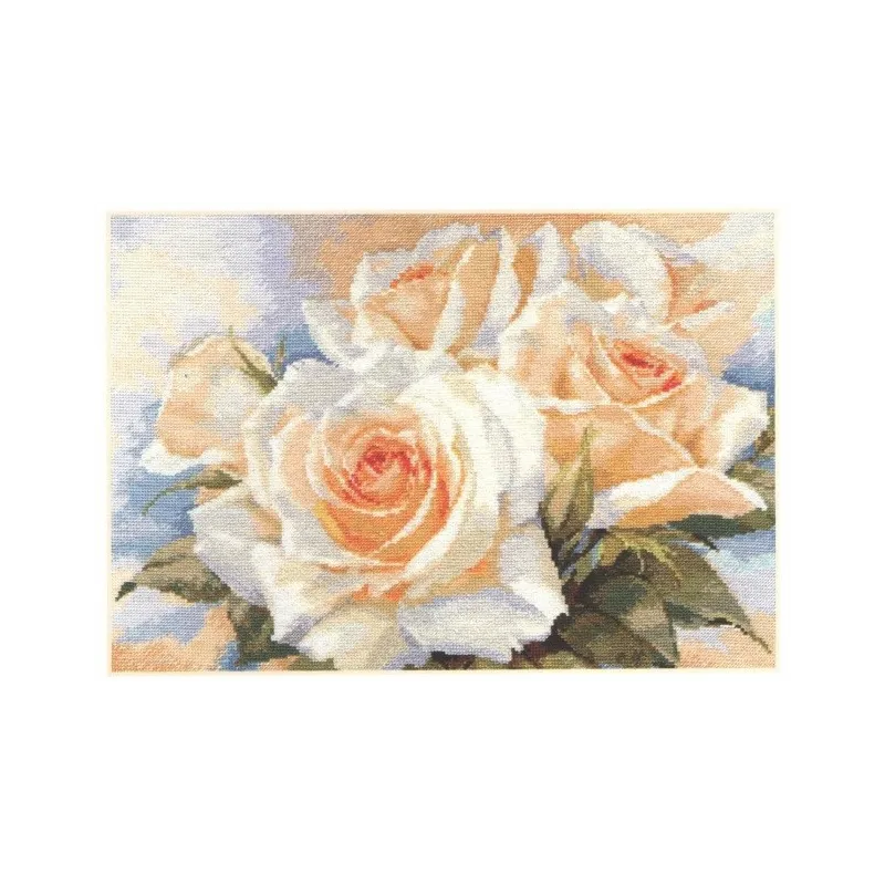 Белые розы S2-32