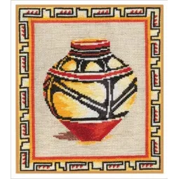 SALE Vessels of Greece. Amber wine (flax) S5-02 (D)