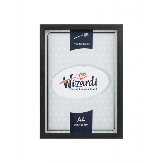 Holzrahmen mit Glas 21 * 30 73007A4