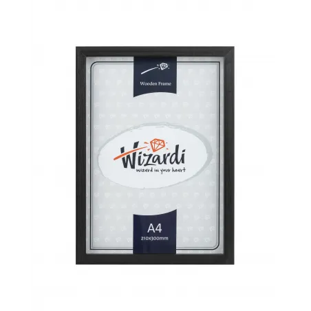 Holzrahmen mit Glas 21 * 30 73007A4