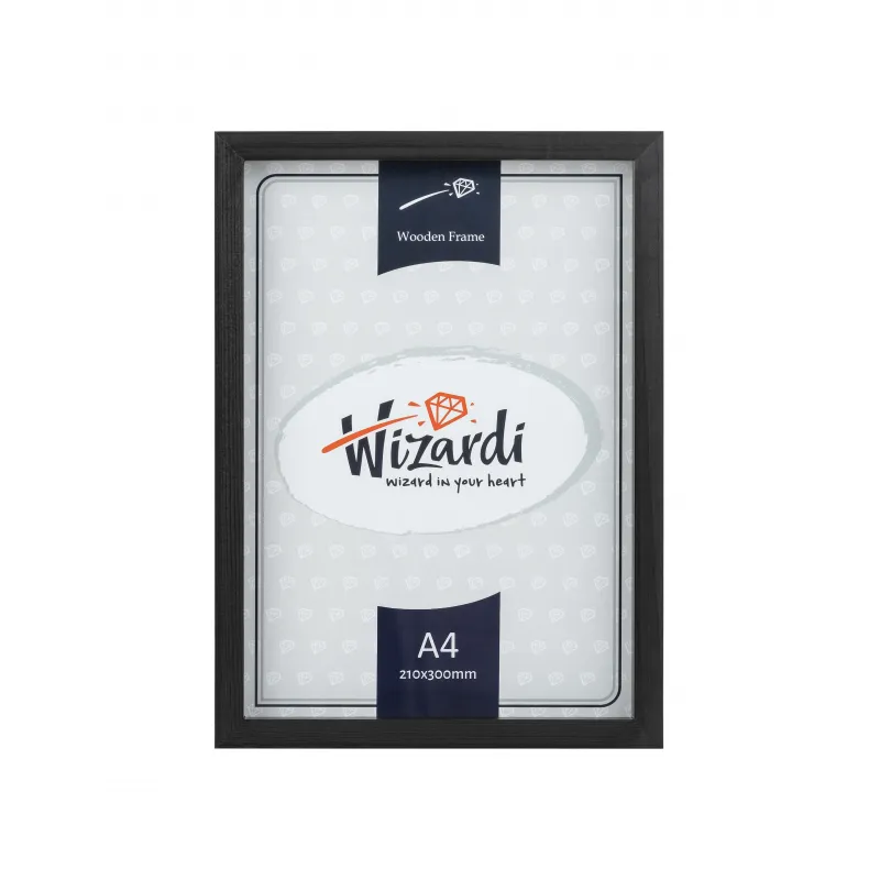 Holzrahmen mit Glas 21 * 30 73007A4