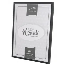 Aliuminis rėmelis Juodas 21*30 501210297