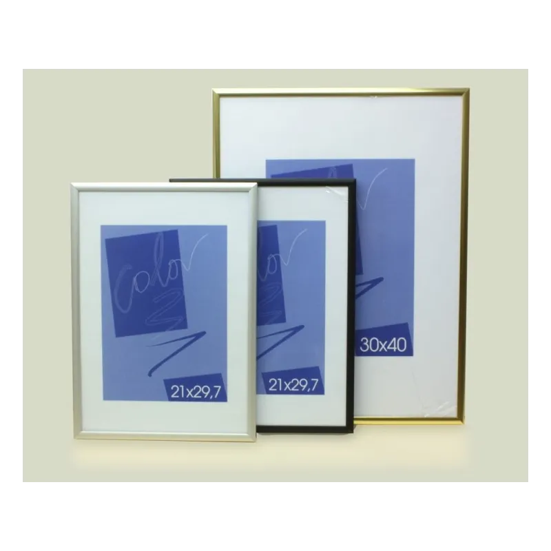 Cadre en aluminium doré 40*50 501400500