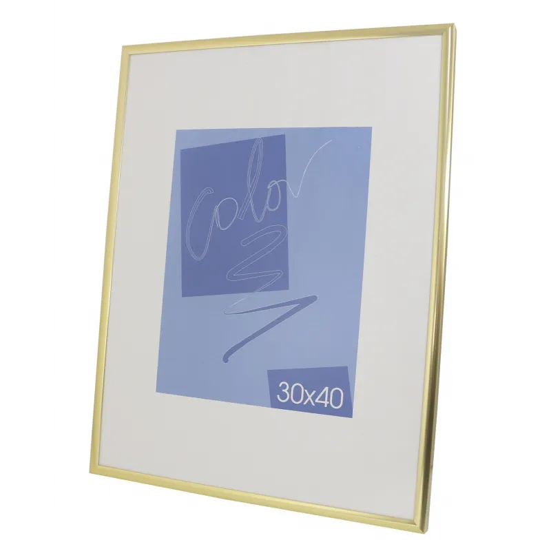 Cadre en aluminium doré 30*40 901300400