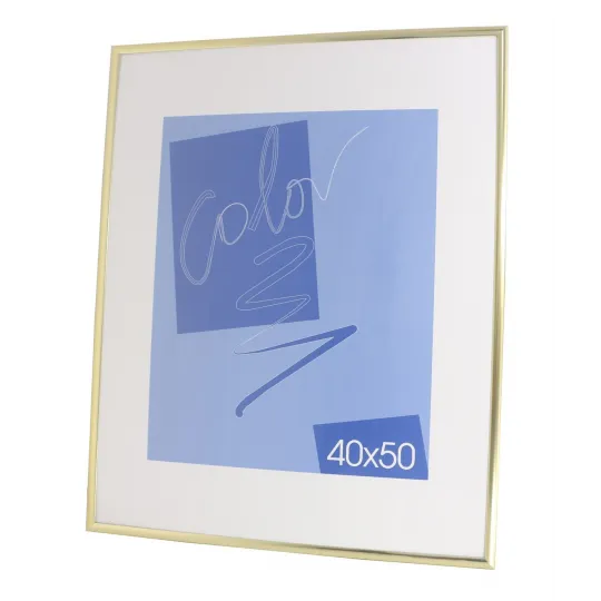 Cadre photo en aluminium doré 40*50 901400500