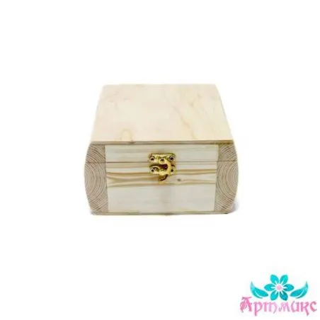 Boîte-baril en pin massif, taille 15x15xh10 cm AH616003F