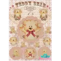 Рисовая карта для декупажа "Тедди с бантиком" размер: 21*30 см AM40...