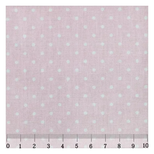 "Горошек 2 мм", цвет бледно-розовый AM556021T