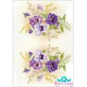 Carte de riz pour découpage "Myosotis No. 1" 21x29 cm AM400139D