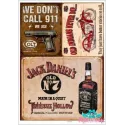 Rice card for decoupage "Whiskey, motorcycle, pistol" 21x29 cm AM400150D