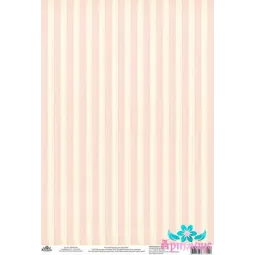 Rice card for decoupage "Vintage motives, stripes background No. 4" size: 21*30cm AM400355D