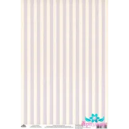 Rice card for decoupage "Vintage motives, stripes background No. 7" size: 21*30 cm AM400364D