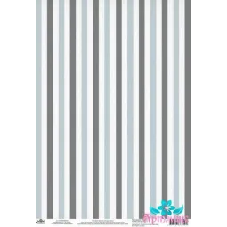 Рисовая карта для декупажа "Винтажные мотивы, фон полоски №15" разм...