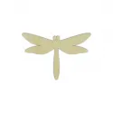 Plywood blank  "Dragonfly" size: 12х8.5х0.4 cm AM777708F