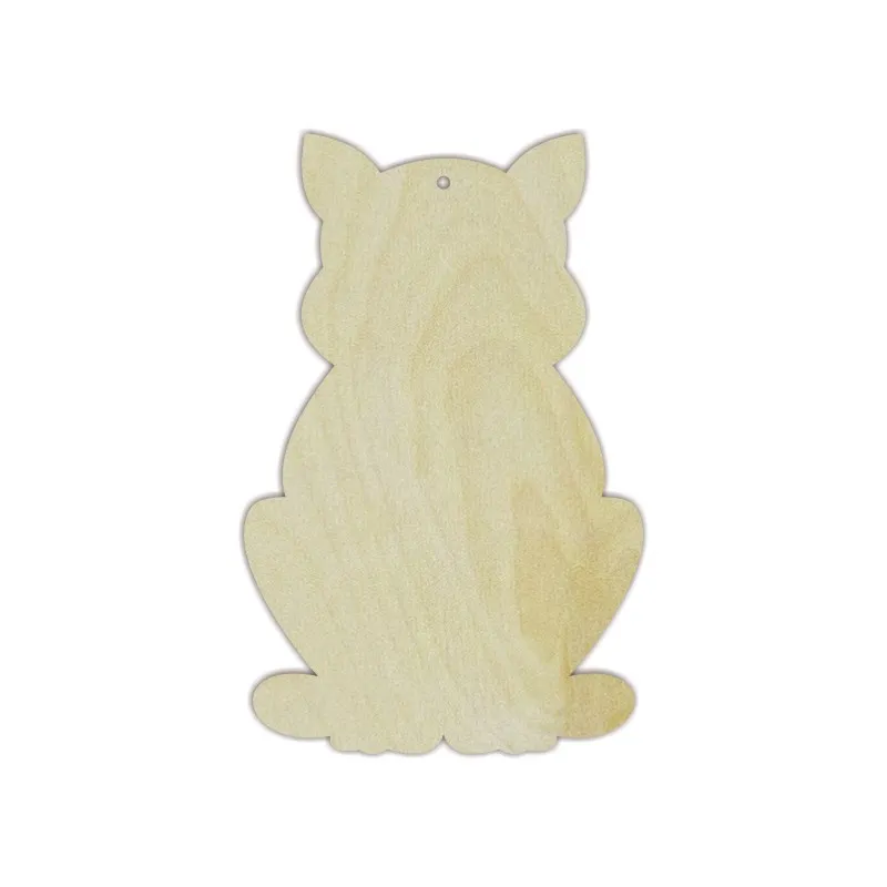 Sperrholzrohling „Katze“ Größe: 9×14×0,4 cm AM777711F
