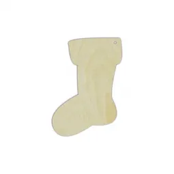 Plaque de contreplaqué  "Boot" taille: 11х8х0.4 cm AM777721F