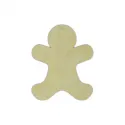 Plywood blank "Gingerbread Man" size: 9.5х12 х0.4 cm  AM777724F