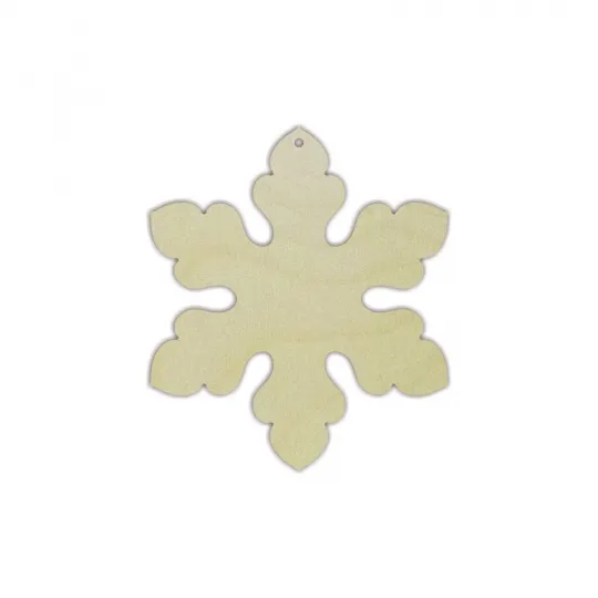 Plywood blank  "Snowflake No 2" 11х0.4 сm AM777736F