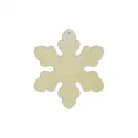 Contreplaqué vierge "Flocon de neige No 2" 11х0,4 cm AM777736F