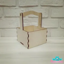 Dekoratyvinė dėžutė Nr. 7, 15x15xh20.5 cm AM779007F