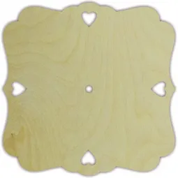 Plaque de contreplaqué  taille: 22х22х0,4  AM777122F