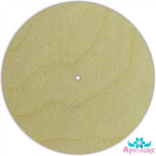 Plywood watch blank circle d 30 cm, thick. 4mm AM777136F