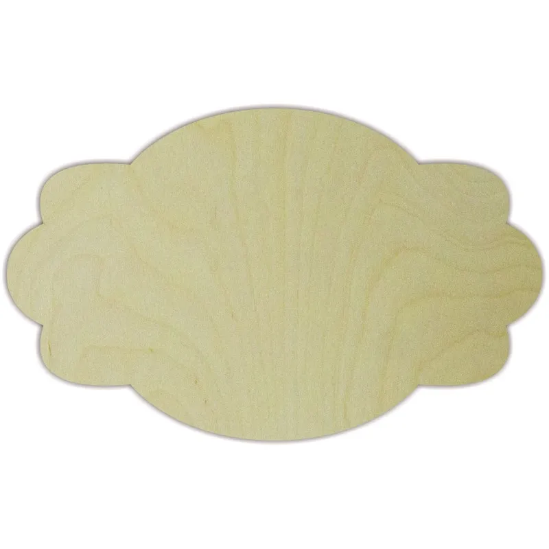 Plaque vierge en contreplaqué n° 6, taille : 18х29х0,4 cm AM777205F