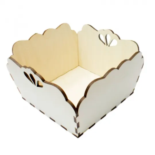 Plywood blank  Sugar bowl size: 22х22х13 cm AM777507F