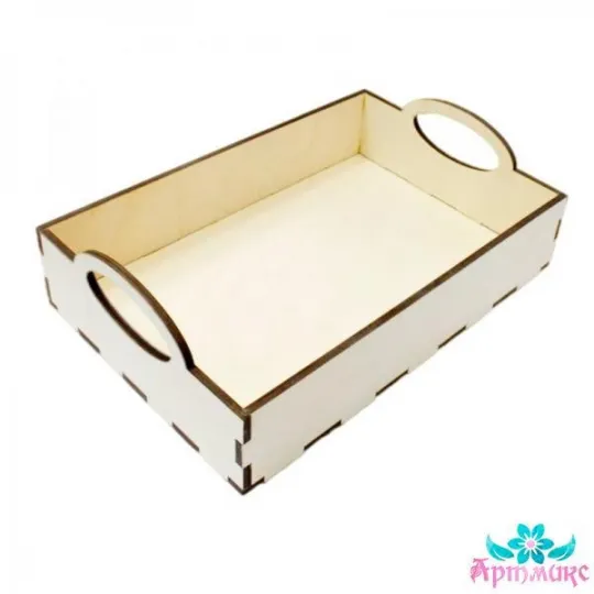 Plywood blank  Large tray No. 1 size: 30х20х9 cm AM777509F