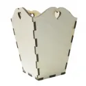 Plywood blank  Pot-vase size: 21х15х17 сm AM777516F