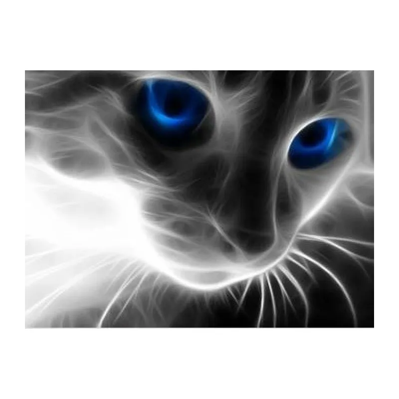 Kit de peinture diamant Look de chat 30х40 cm AZ-1232