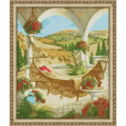 (Nutrauktas) Deimantų tapybos rinkinys Hammock 50х60 cm AZ-1149