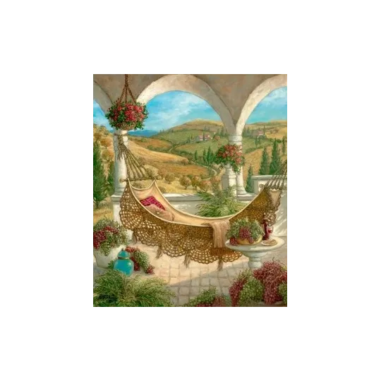 (Eingestellt) Diamant Malerei Set Hängematte 50х60 cm AZ-1149