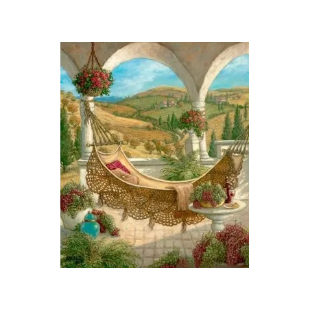 (Eingestellt) Diamond Painting Kit Hängematte 50 x 60 cm AZ-1149