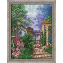 Diamond painting kit Gates to the Garden 30*40 cm AZ-1329