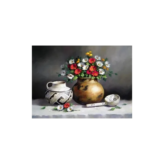 (Discontinué) Kit de peinture diamant Nature morte antique 55х40 cm AZ-1252