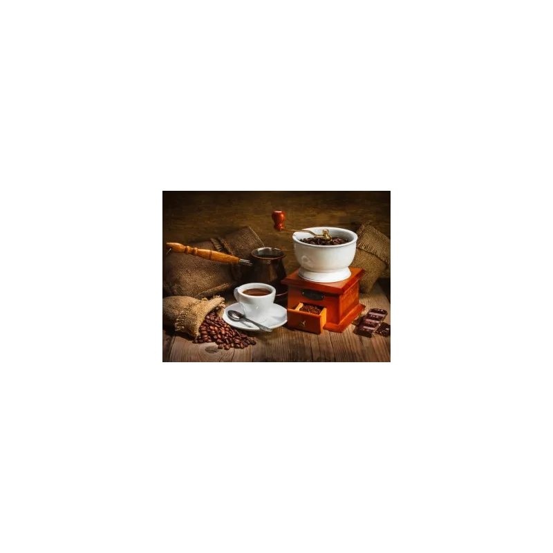(Снят) Картина Стразами Кофейный Натюрморт AZ-1173