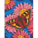 (Arrêté) Kit de broderie diamant Papillon Taille : 40x30cm AZ-1360